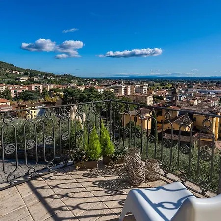 Panoramic Between Lucca And Florence Pescia